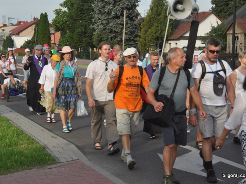 Pątnicy zawitali do Biłgoraja (FOTO, VIDEO)