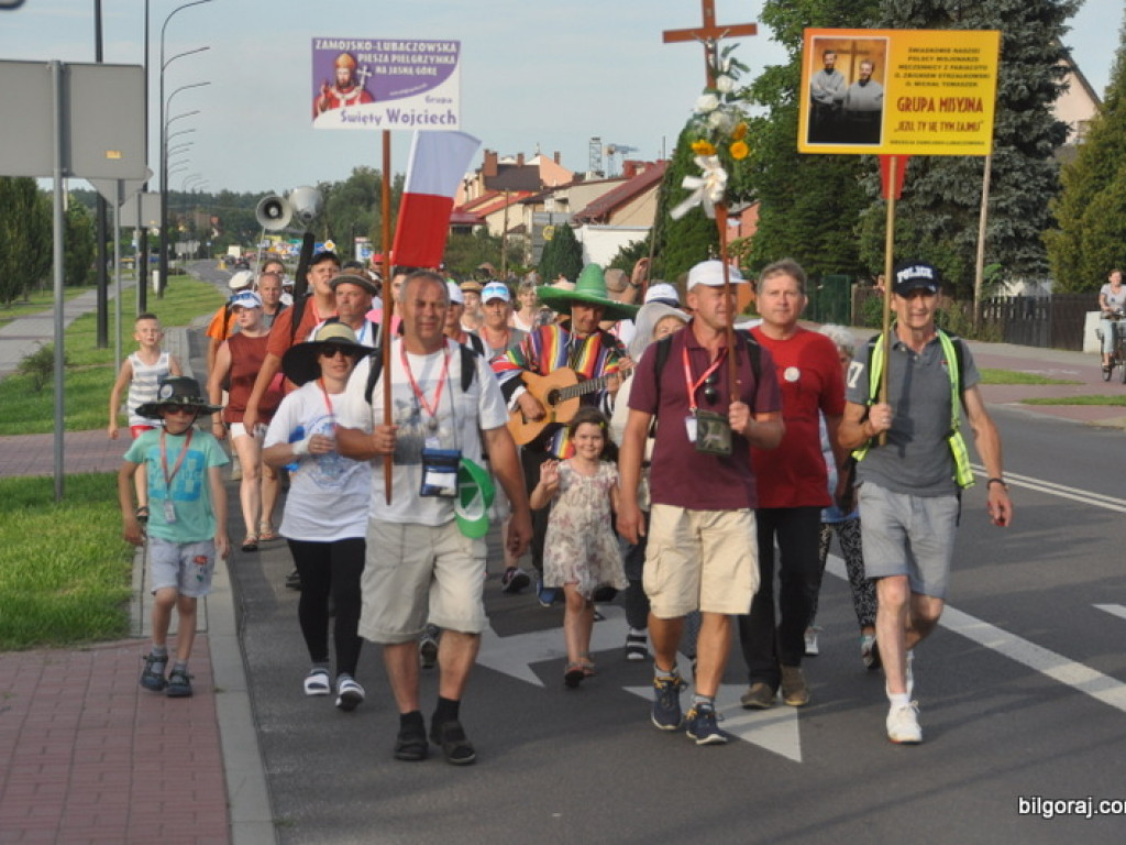 Pątnicy zawitali do Biłgoraja (FOTO, VIDEO)