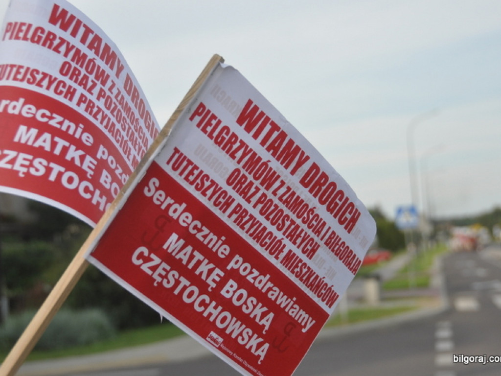 Pątnicy zawitali do Biłgoraja (FOTO, VIDEO)