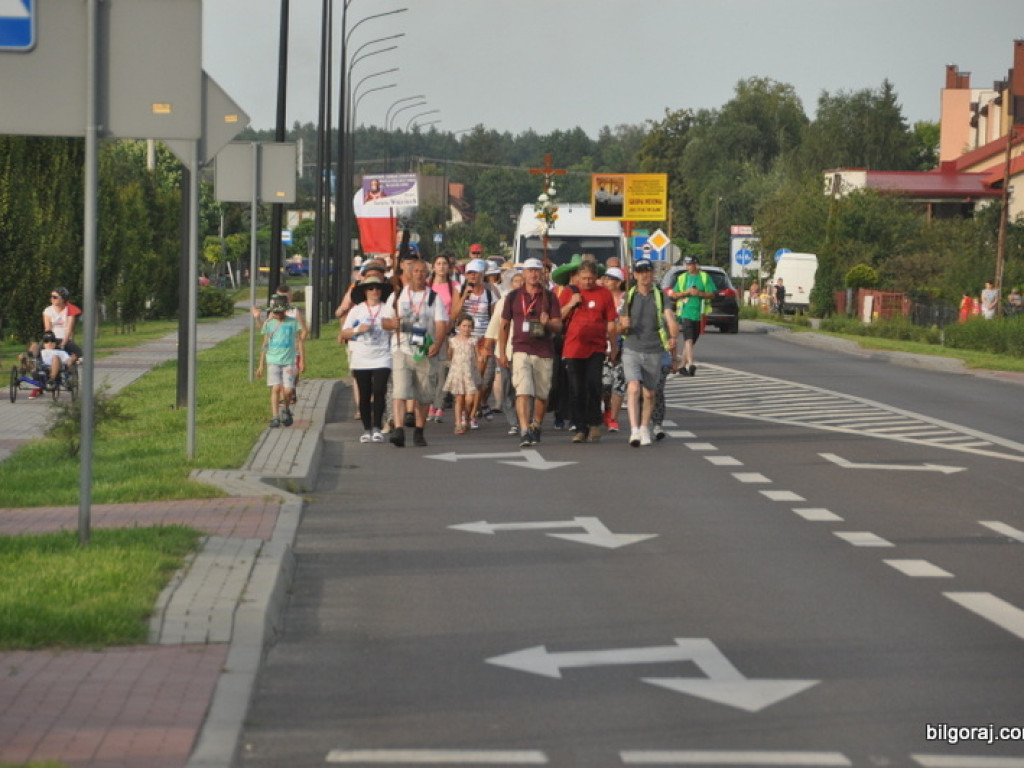 Pątnicy zawitali do Biłgoraja (FOTO, VIDEO)