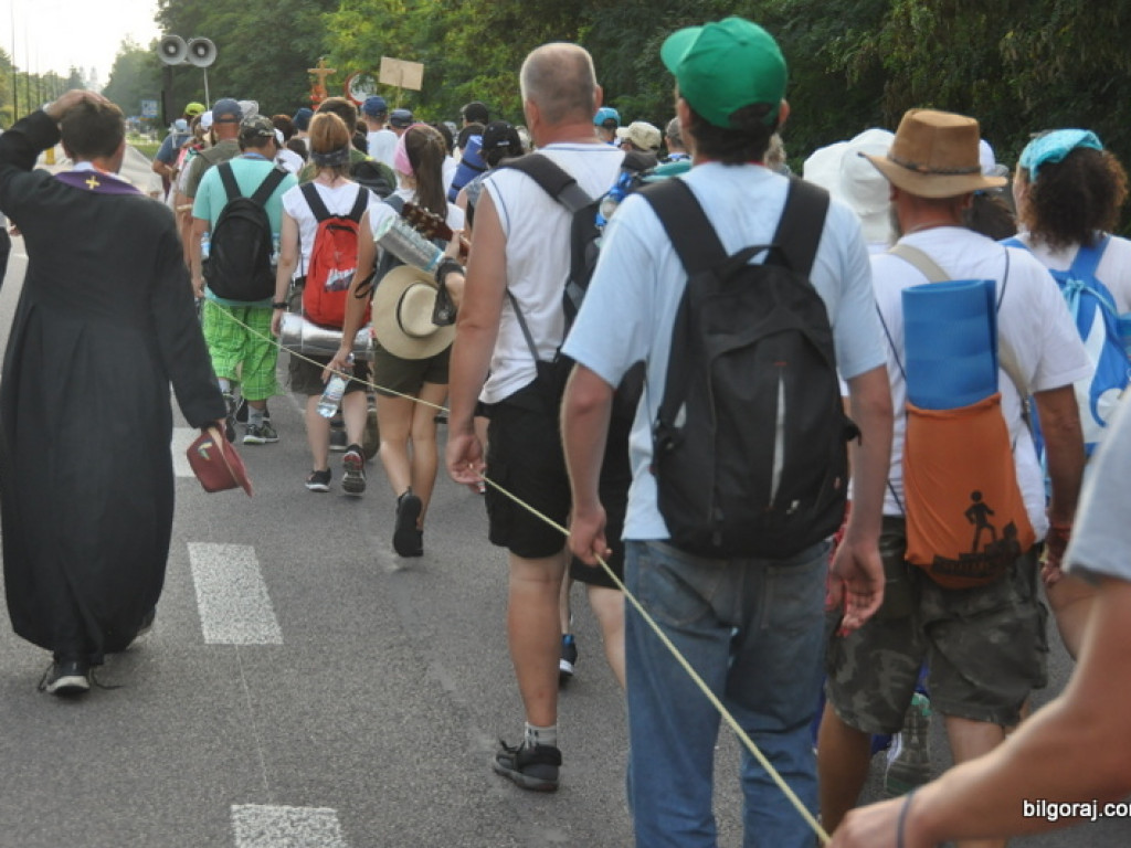 Pątnicy zawitali do Biłgoraja (FOTO, VIDEO)