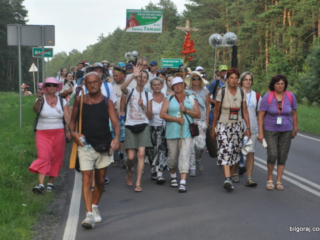 Pątnicy zawitali do Biłgoraja (FOTO, VIDEO)