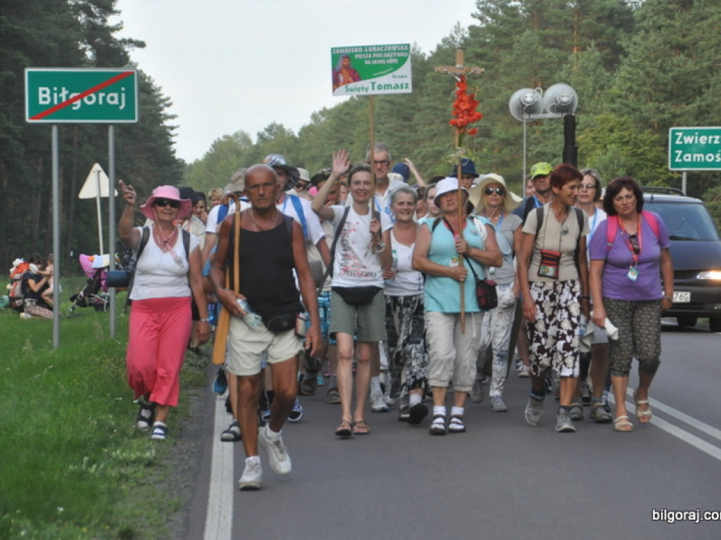 Pątnicy zawitali do Biłgoraja (FOTO, VIDEO)