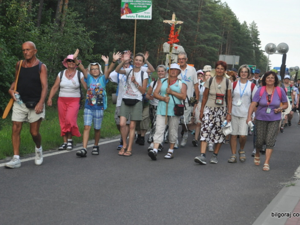 Pątnicy zawitali do Biłgoraja (FOTO, VIDEO)