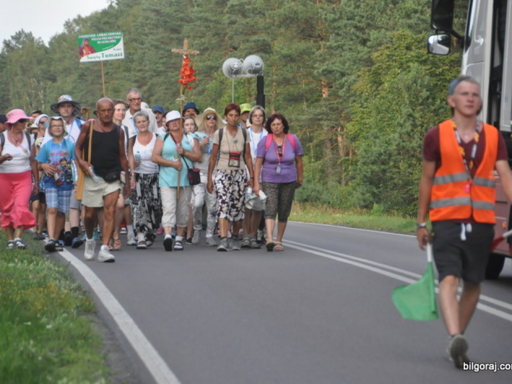 Pątnicy zawitali do Biłgoraja (FOTO, VIDEO)