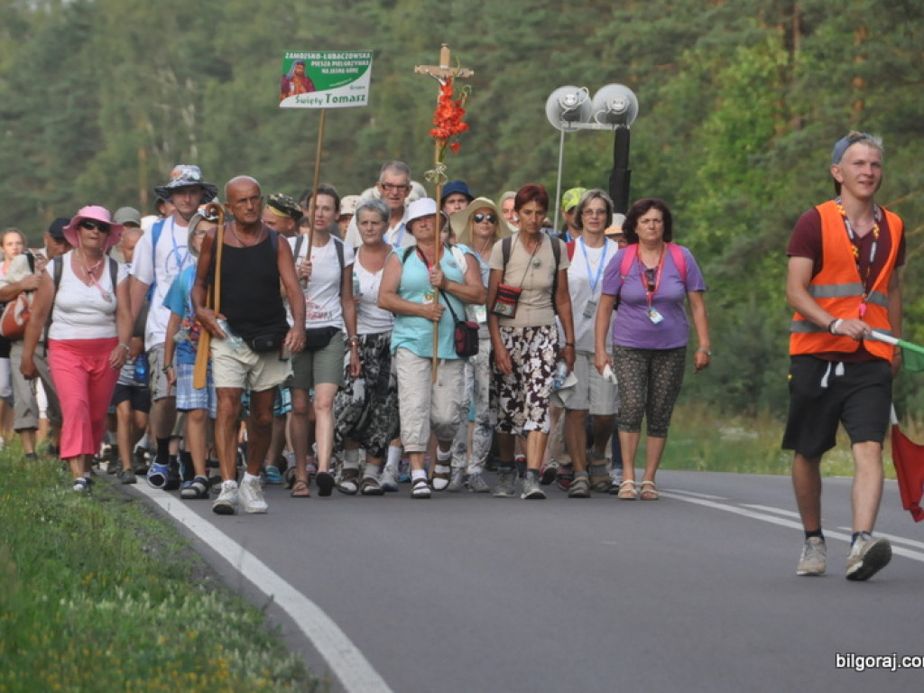 Pątnicy zawitali do Biłgoraja (FOTO, VIDEO)