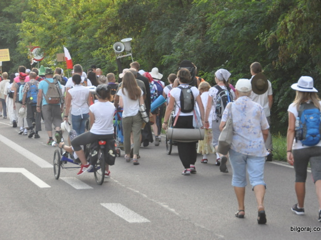 Pątnicy zawitali do Biłgoraja (FOTO, VIDEO)