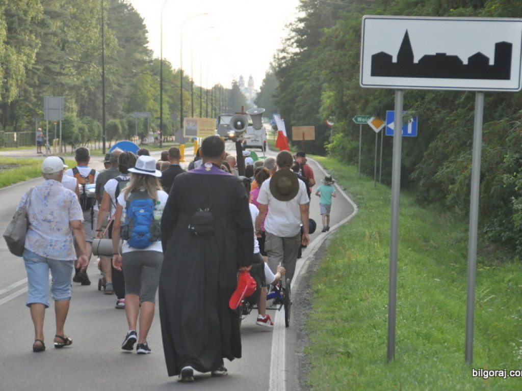 Pątnicy zawitali do Biłgoraja (FOTO, VIDEO)