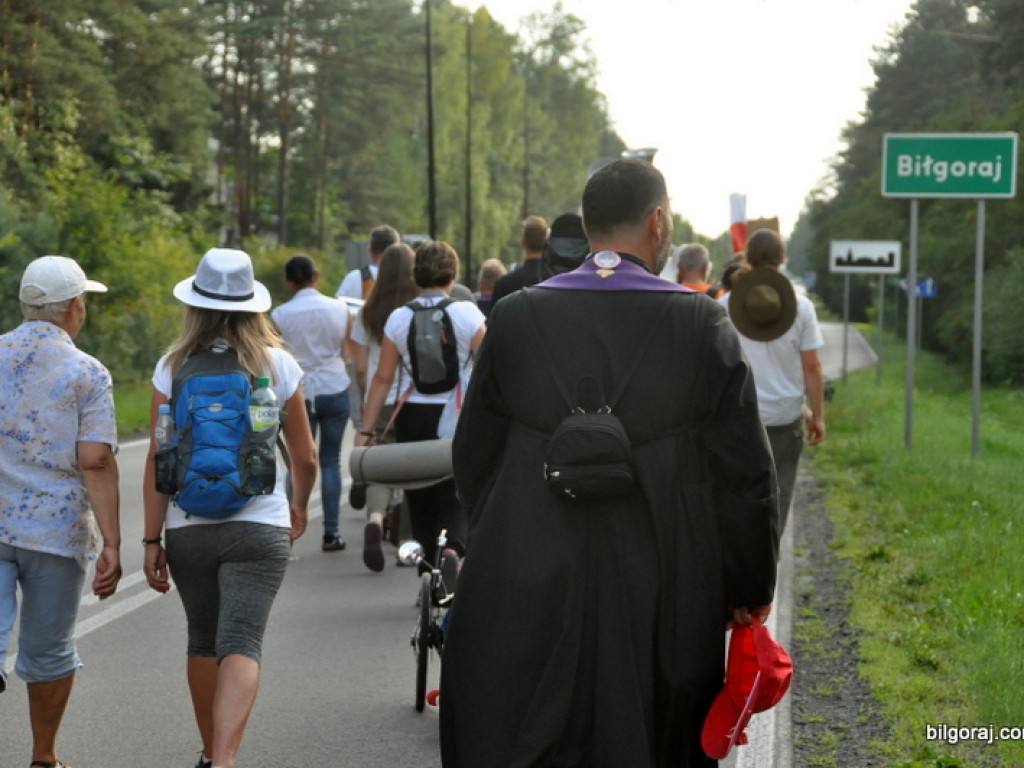 Pątnicy zawitali do Biłgoraja (FOTO, VIDEO)