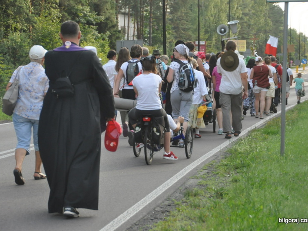 Pątnicy zawitali do Biłgoraja (FOTO, VIDEO)