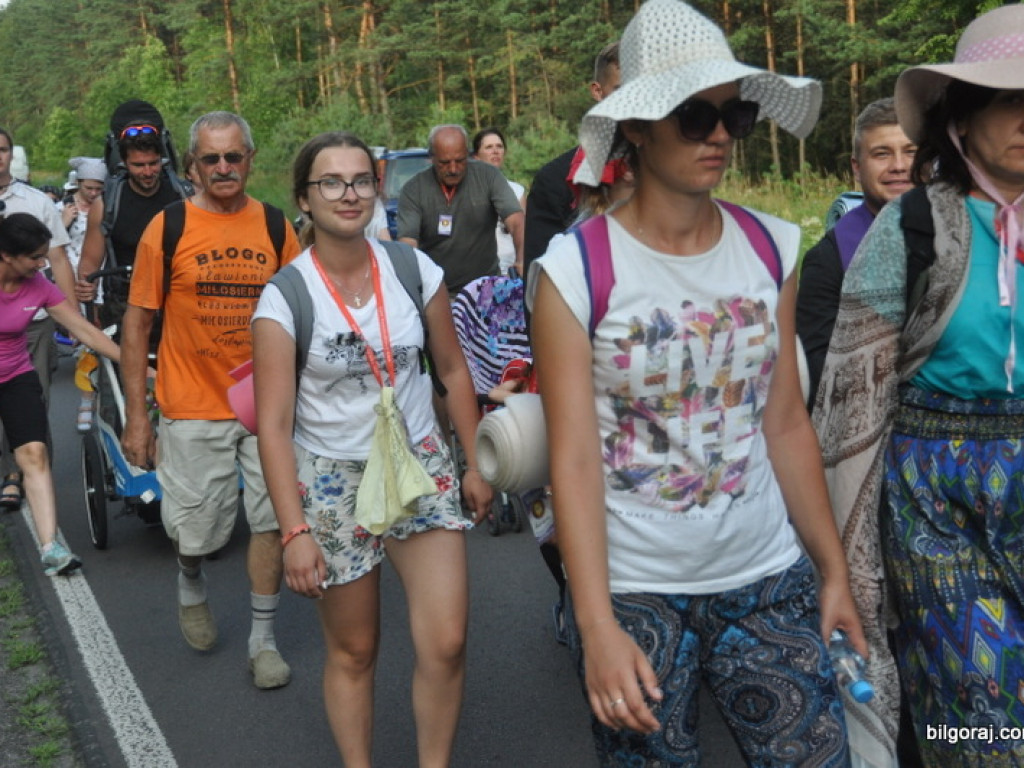 Pątnicy zawitali do Biłgoraja (FOTO, VIDEO)