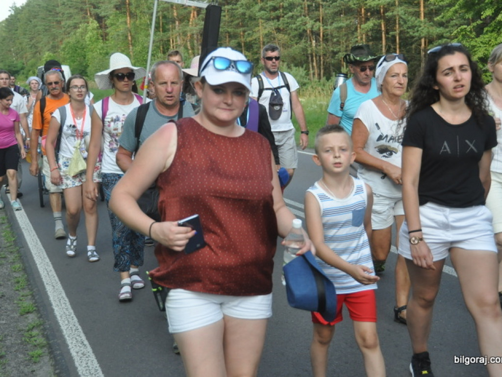 Pątnicy zawitali do Biłgoraja (FOTO, VIDEO)