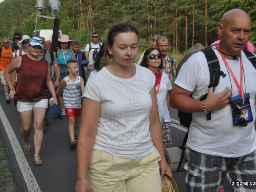 Pątnicy zawitali do Biłgoraja (FOTO, VIDEO)