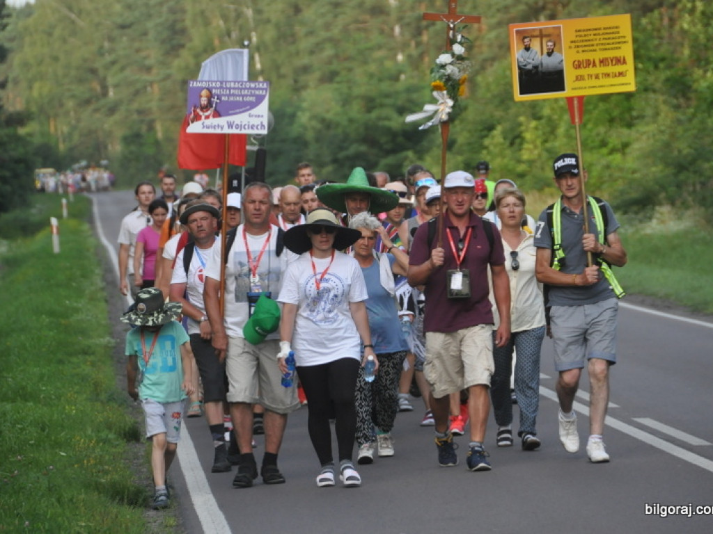 Pątnicy zawitali do Biłgoraja (FOTO, VIDEO)