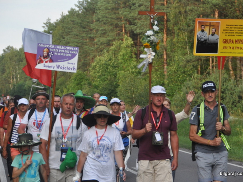Pątnicy zawitali do Biłgoraja (FOTO, VIDEO)