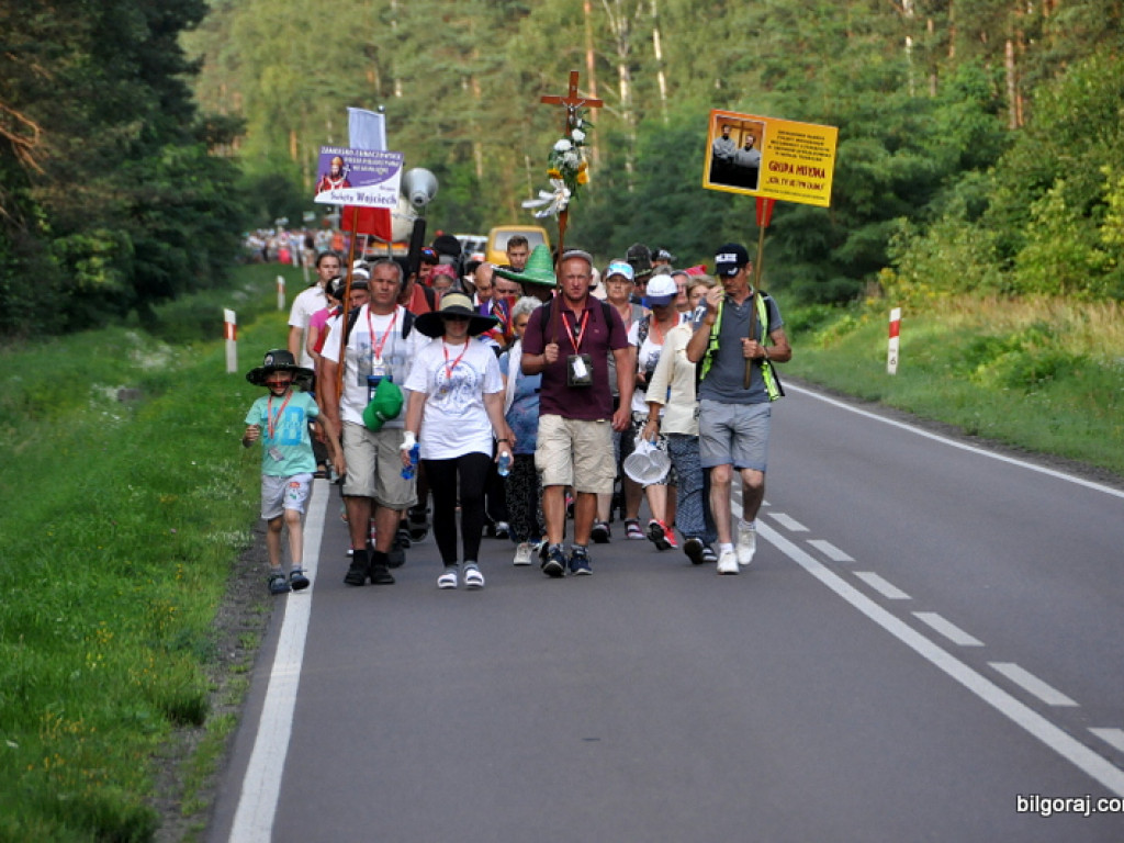 Pątnicy zawitali do Biłgoraja (FOTO, VIDEO)