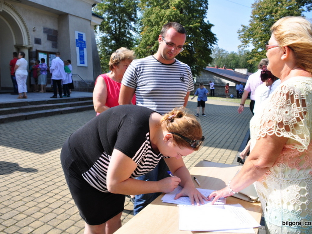 Zbierają podpisy pod wnioskiem o ustanowienie św. Marii Magdaleny patronką Biłgoraja (FOTO)