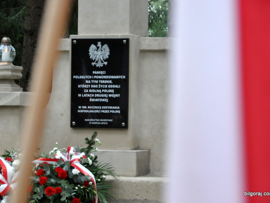 Pomnik w Osadzie Starzyzna ma nowe przesłanie (FOTO)