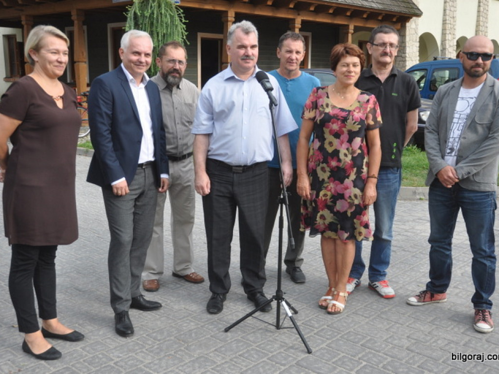 Jacek Piskorski ogłosił oficjalnie swój start w wyścigu po fotel Burmistrza (FOTO)