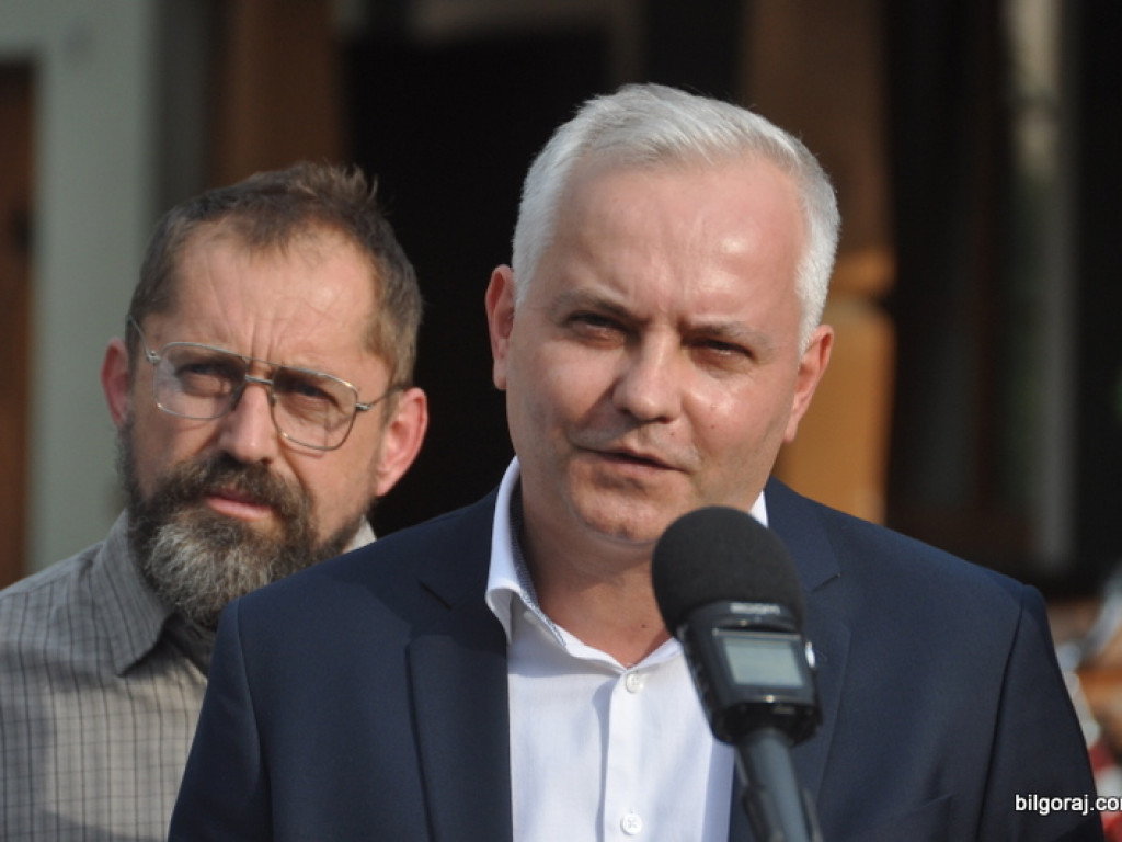 Jacek Piskorski ogłosił oficjalnie swój start w wyścigu po fotel Burmistrza (FOTO)