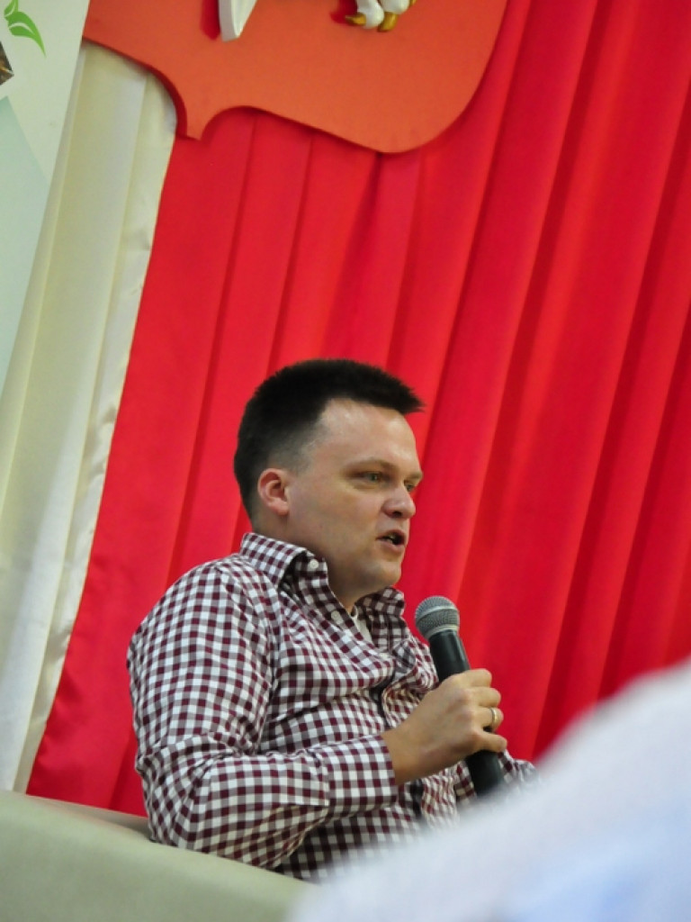 Spotkanie z Szymonem Hołownią w Tereszpolu (FOTO)
