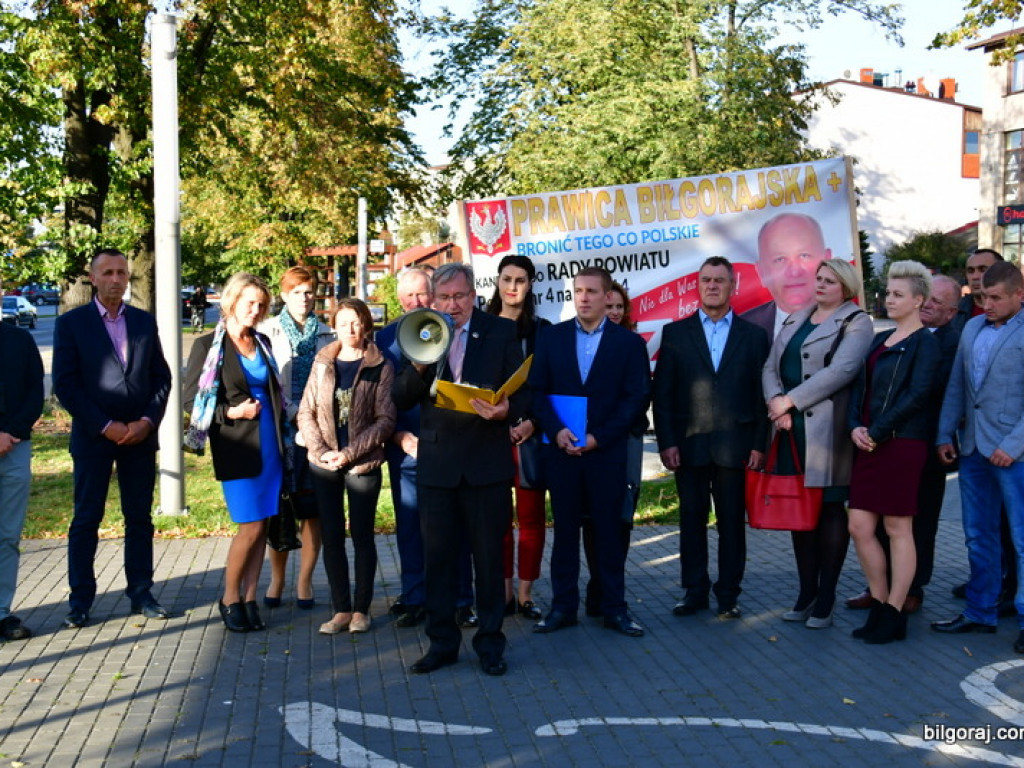 Prawica Biłgorajska+ przedstawiła program wyborczy (FOTO)