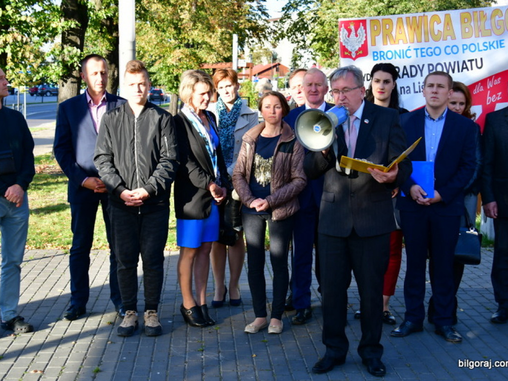 Prawica Biłgorajska+ przedstawiła program wyborczy (FOTO)
