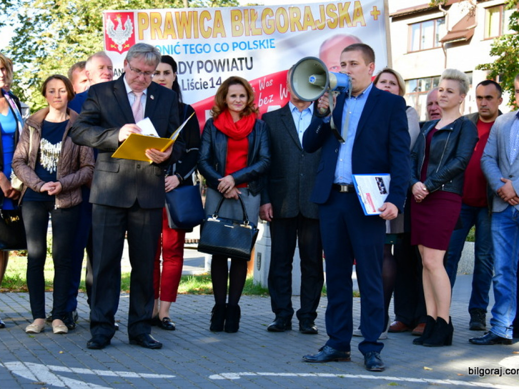 Prawica Biłgorajska+ przedstawiła program wyborczy (FOTO)