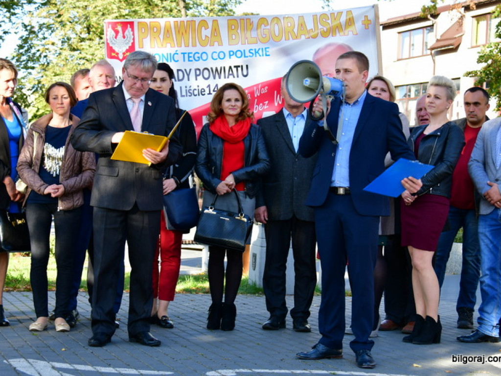 Prawica Biłgorajska+ przedstawiła program wyborczy (FOTO)
