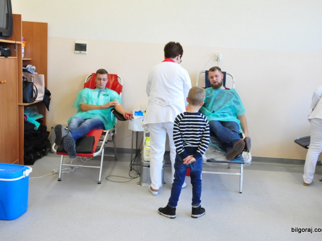 W Łukowej krwiodawcy nie zawiedli (FOTO)