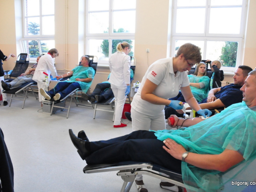 W Łukowej krwiodawcy nie zawiedli (FOTO)