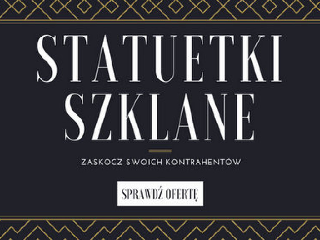 Statuetki szklane - prezent na odejście z pracy