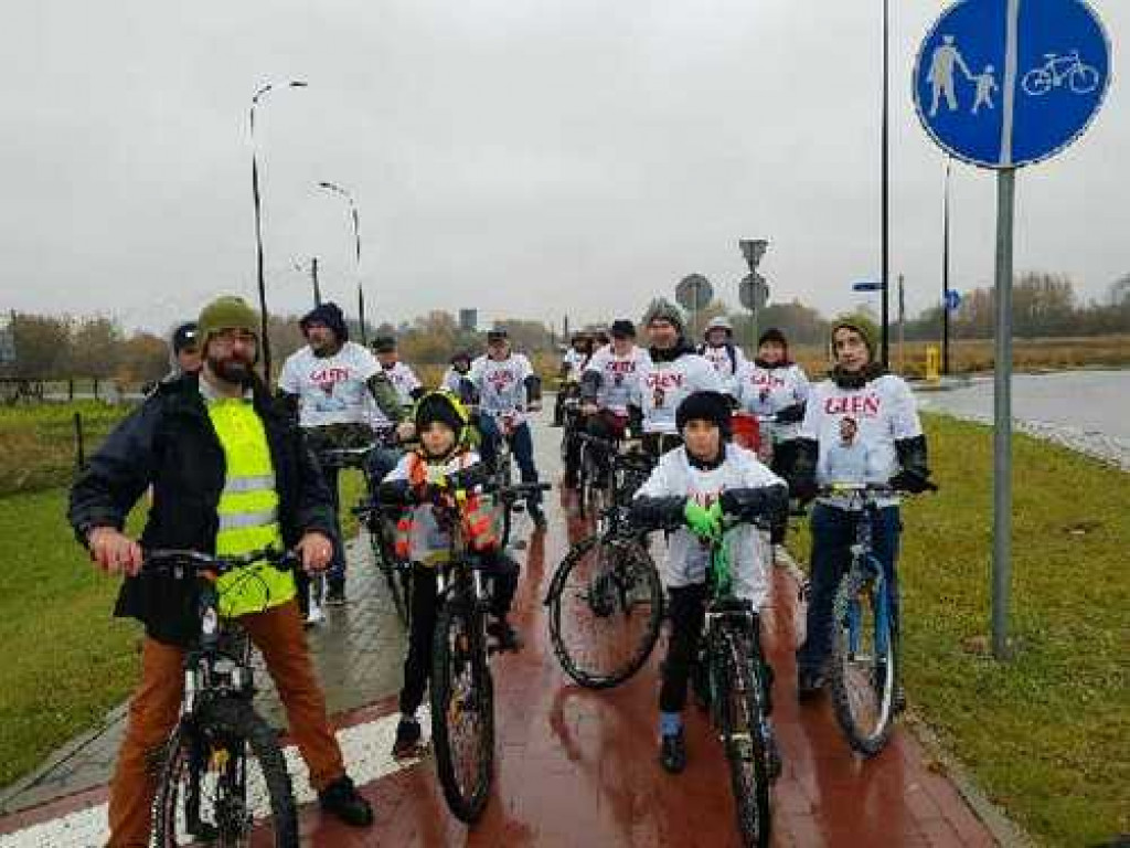 Gleń na burmistrza - ścieżka rowerowa na Kościuszki