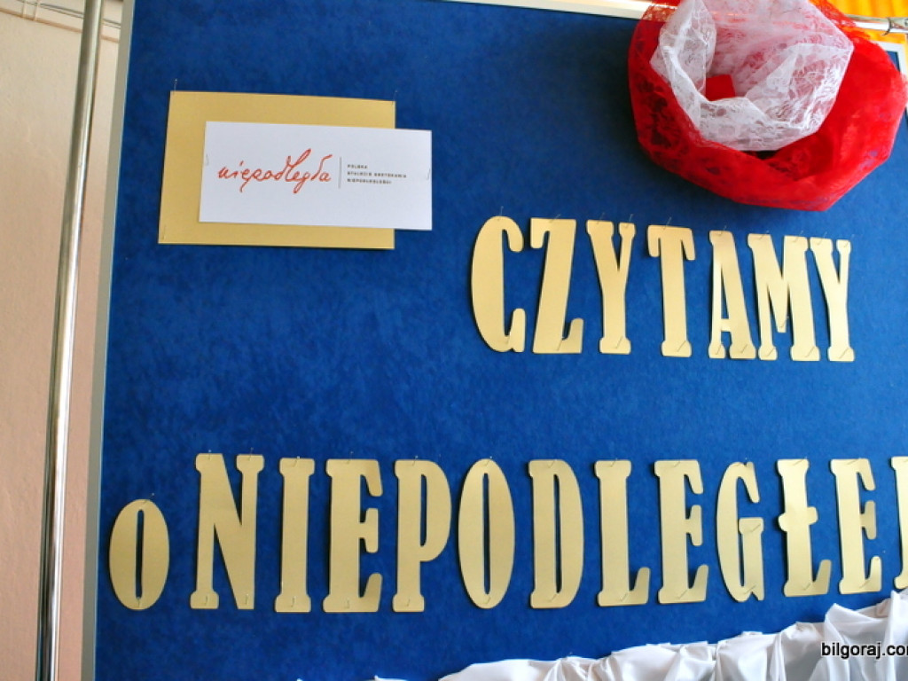 Czytanie o niepodległej (FOTO, WYNIKI)
