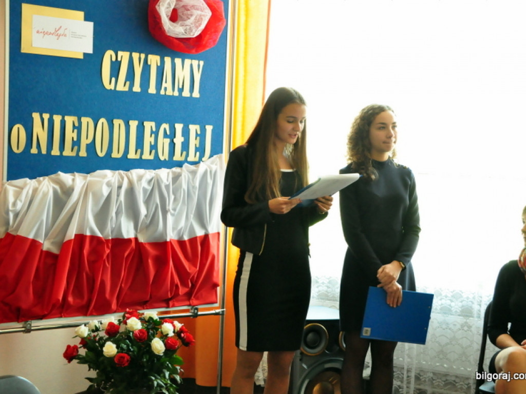 Czytanie o niepodległej (FOTO, WYNIKI)