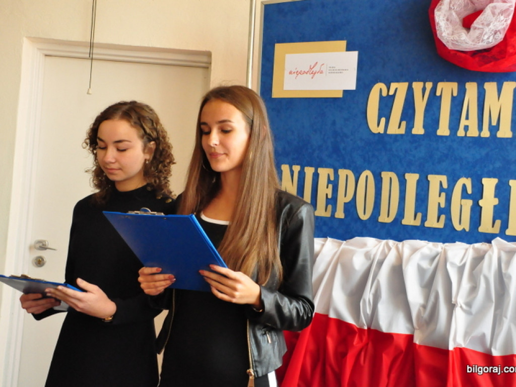 Czytanie o niepodległej (FOTO, WYNIKI)