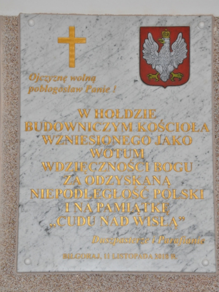 Biłgorajanie uczcili budowniczych kościoła św. Marii Magdaleny (FOTO)