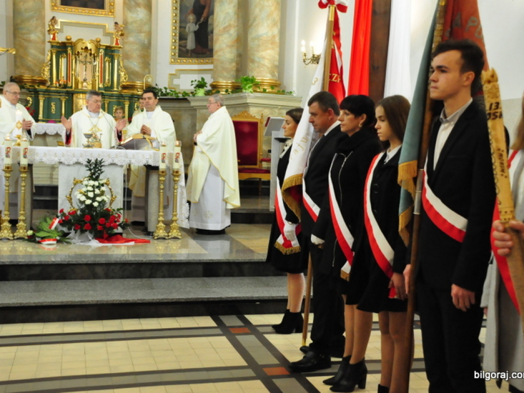 Biłgorajanie uczcili budowniczych kościoła św. Marii Magdaleny (FOTO)