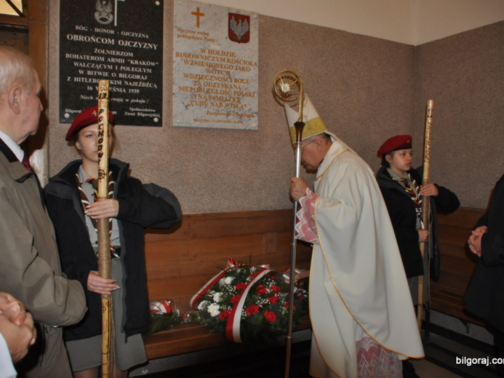 Biłgorajanie uczcili budowniczych kościoła św. Marii Magdaleny (FOTO)