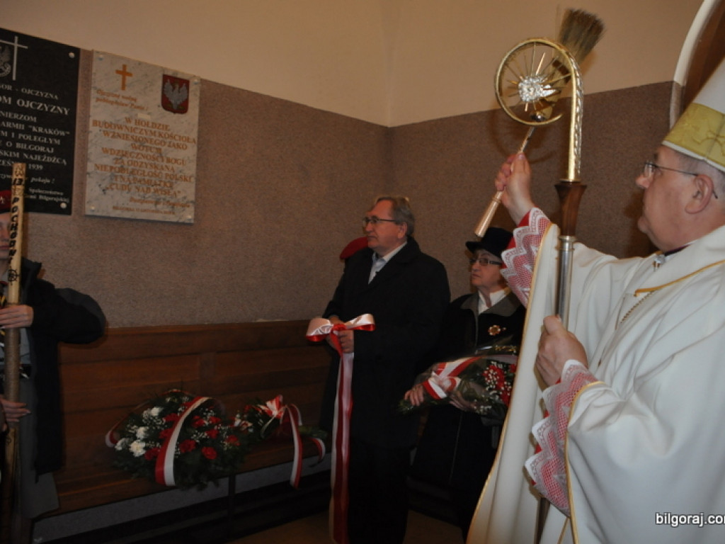 Biłgorajanie uczcili budowniczych kościoła św. Marii Magdaleny (FOTO)