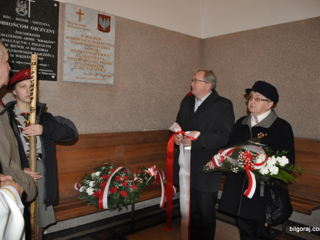 Biłgorajanie uczcili budowniczych kościoła św. Marii Magdaleny (FOTO)