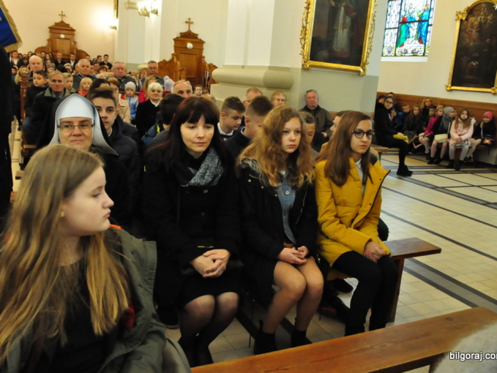 Biłgorajanie uczcili budowniczych kościoła św. Marii Magdaleny (FOTO)