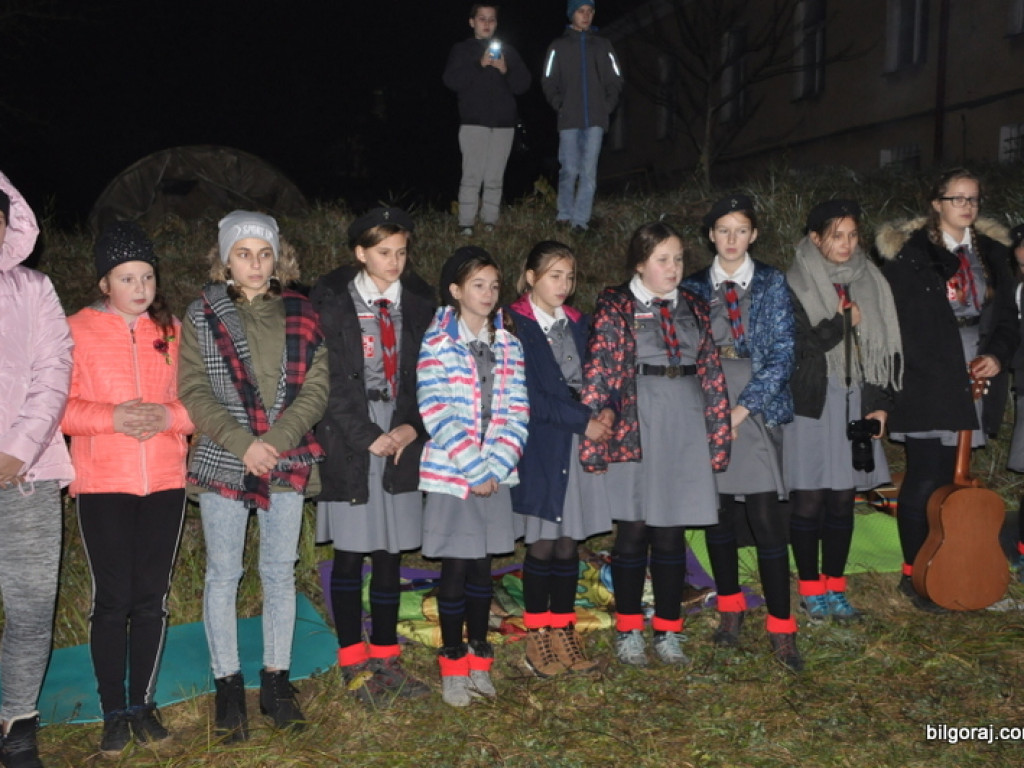 Obrzędowe ognisko harcerskie w Tarnogrodzie (FOTO)