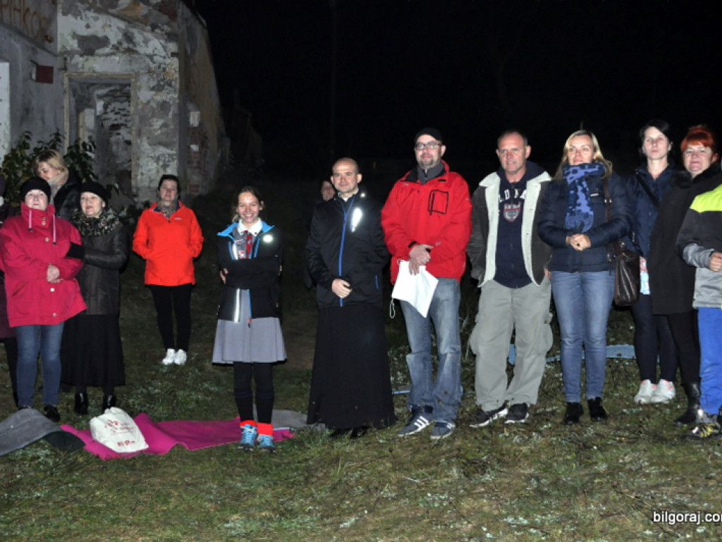 Obrzędowe ognisko harcerskie w Tarnogrodzie (FOTO)