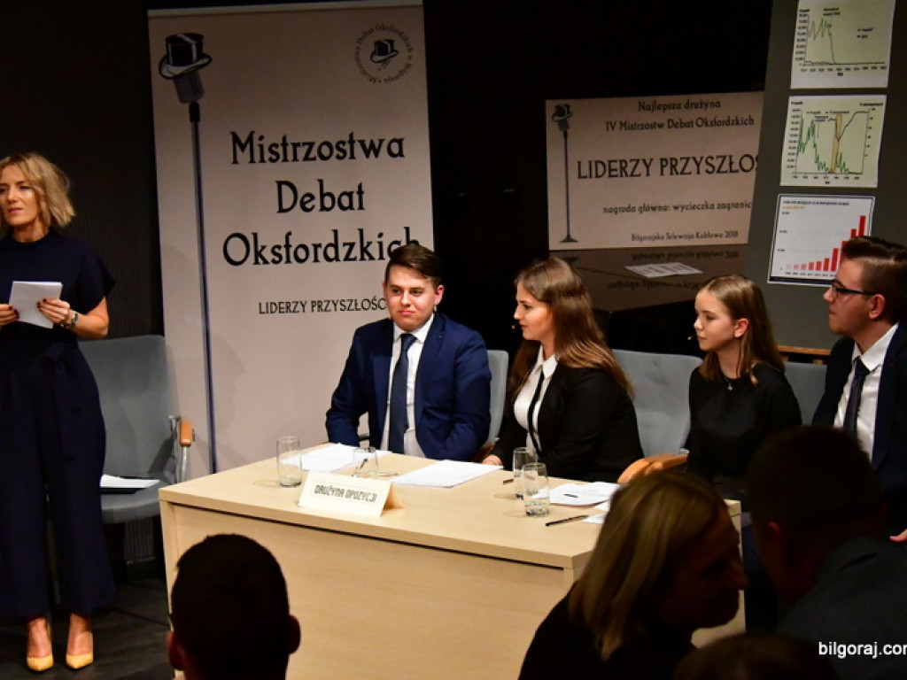 Debaty liderów przyszłości w Biłgoraju (FOTO, WYNIKI)