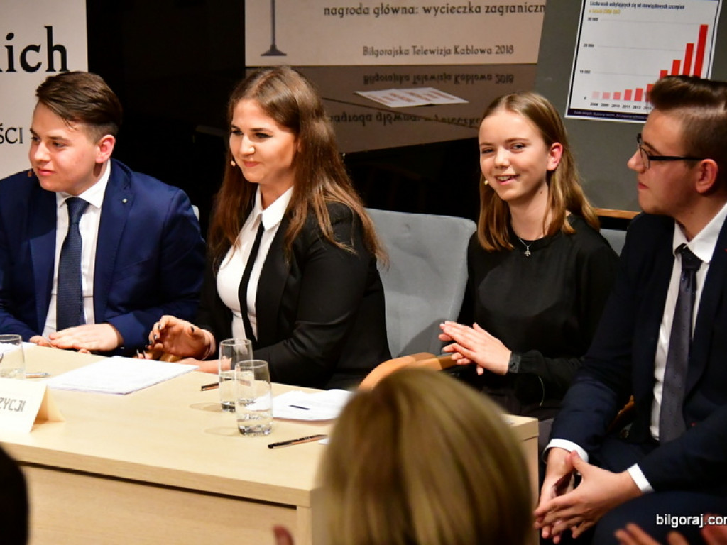 Debaty liderów przyszłości w Biłgoraju (FOTO, WYNIKI)