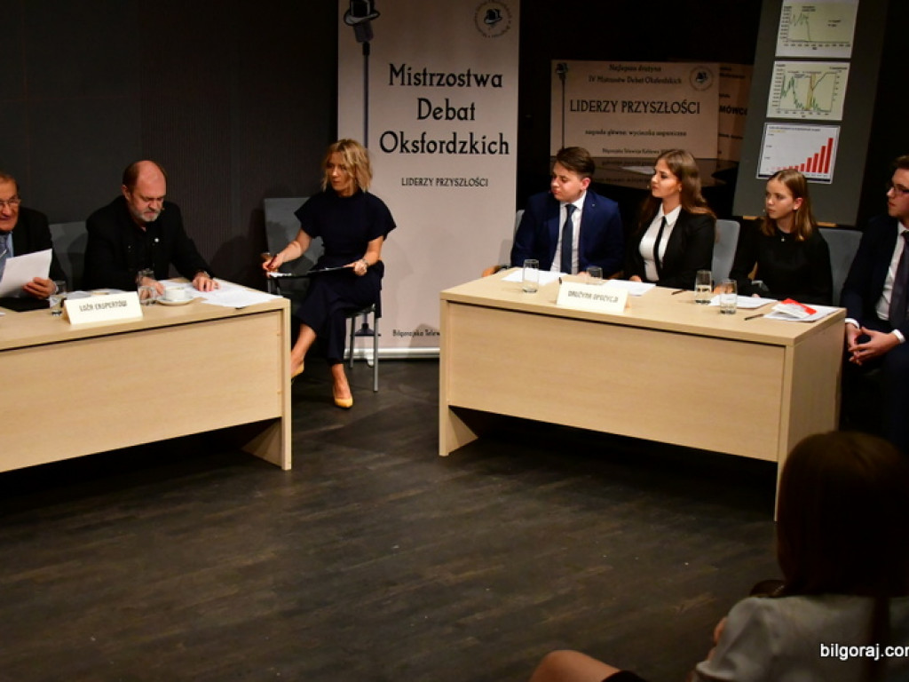 Debaty liderów przyszłości w Biłgoraju (FOTO, WYNIKI)