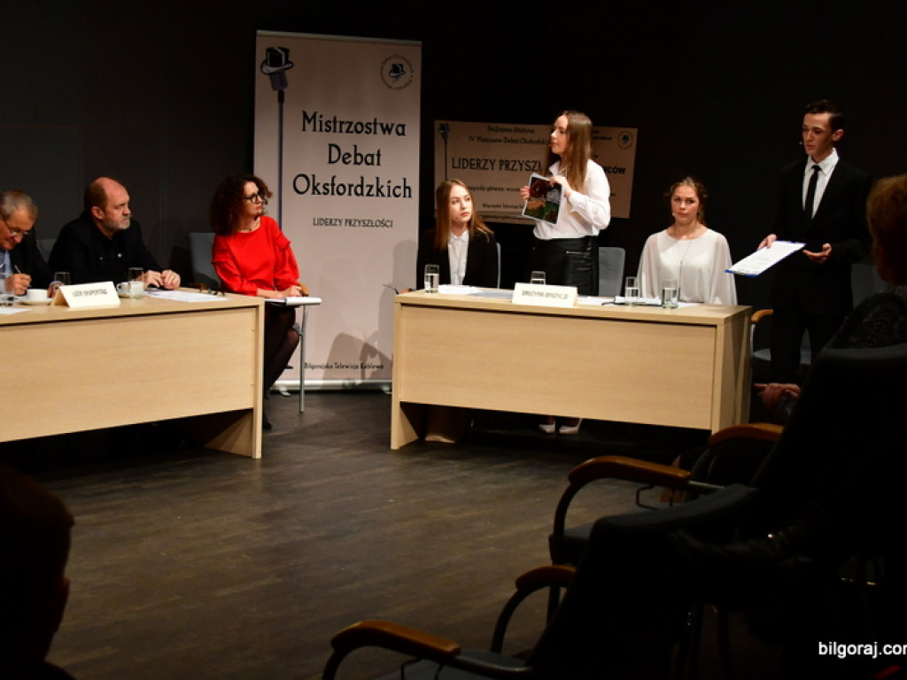 Debaty liderów przyszłości w Biłgoraju (FOTO, WYNIKI)