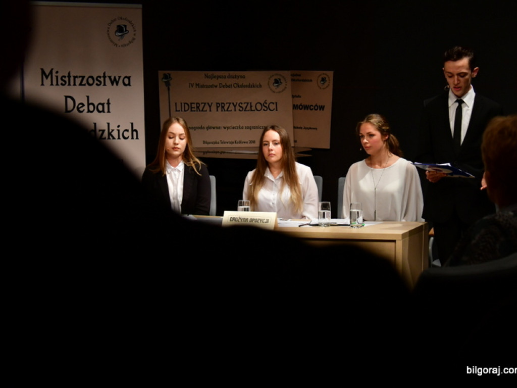 Debaty liderów przyszłości w Biłgoraju (FOTO, WYNIKI)