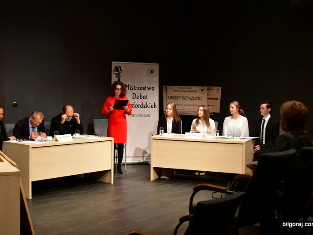 Debaty liderów przyszłości w Biłgoraju (FOTO, WYNIKI)